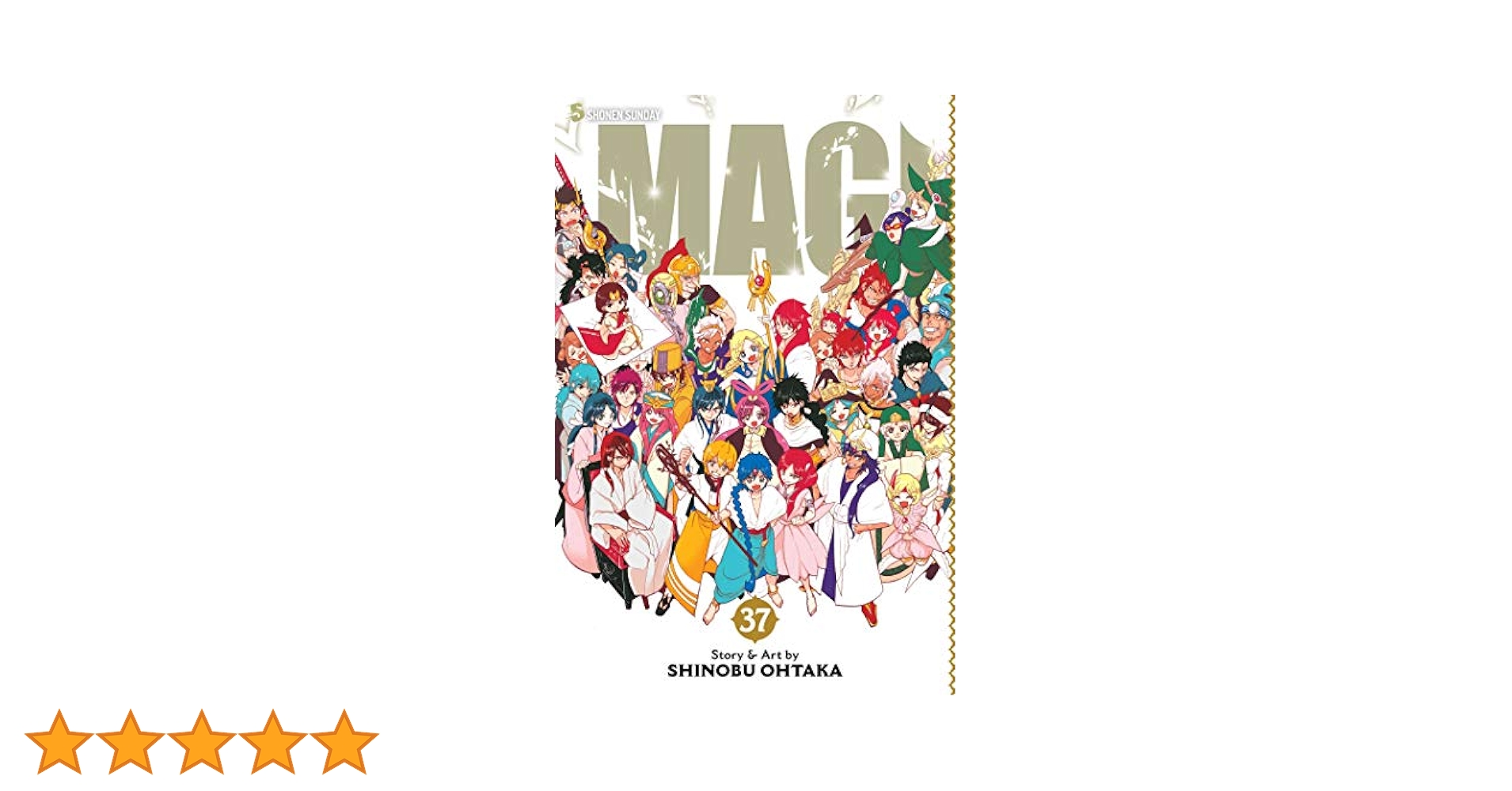 Magi: The Labyrinth of Magic, Vol. 37 : Ohtaka, Shinobu